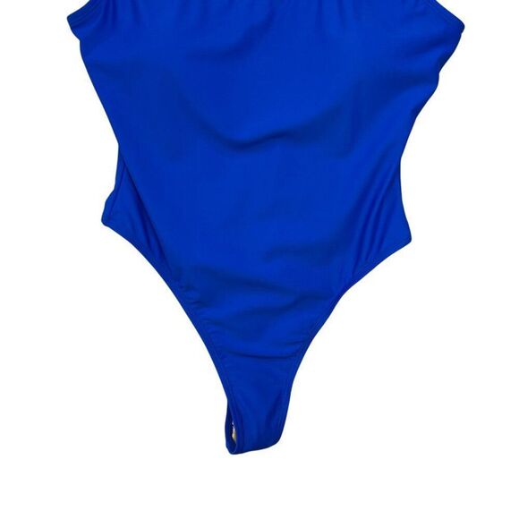 Annbon Women's Size XL 80's 90's Retro High Cut Thong‎ One Piece Swimsuit - Picture 3 of 9